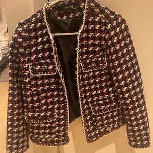 Zara tweed blazer
